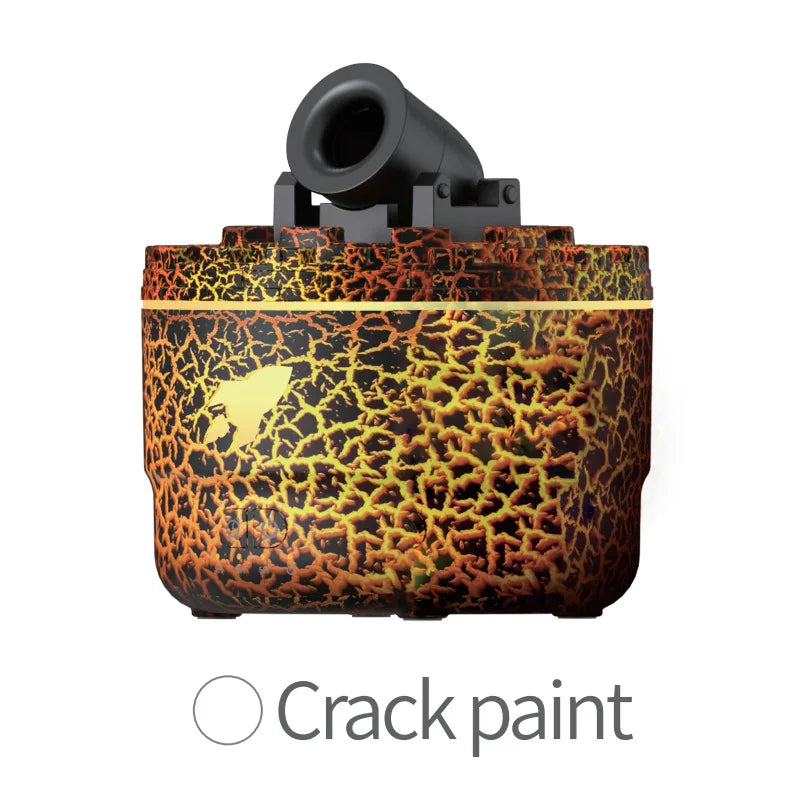 Volcanic Crack Light Cannon Humidifier - Aromatherapy Essential Oil Diffuser for a Relaxing Bedroom Atmosphere